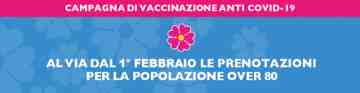 Regione Lazio - AVVISO Vaccinazione SARS-CoV-2 - I fase popolazione ultraottantenne