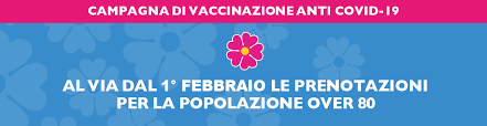 Regione Lazio - AVVISO Vaccinazione SARS-CoV-2 - I fase popolazione ultraottantenne